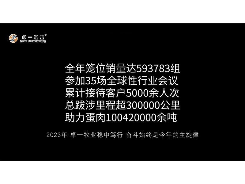 卓一牧業(yè) | 年歲開啟，共赴新程